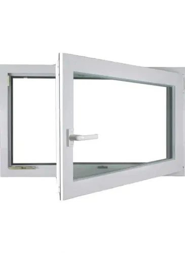 Meeth Kellerfenster 60 x 40 cm DIN rechts, 1-flügelig, Dreh-Kipp - Praktisches Kellerfenster in weiß, 1-flügelig und dreh-kipp Funktion für optimale Belüftung und Lichtdurchlässigkeit, ideal für Keller und Abstellräume.
