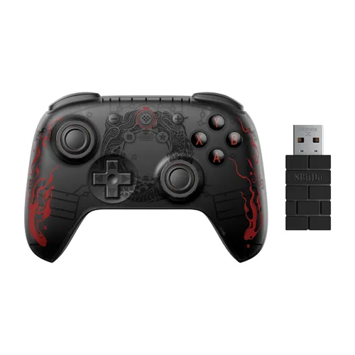 Ultimate 2C Wireless Controller - Black Myth: Wukong - Gaming-Zubehör mit 2.4G und Bluetooth für Android, individuell anpassbare Tasten und erstklassiger Grip für ein optimales Spielerlebnis.