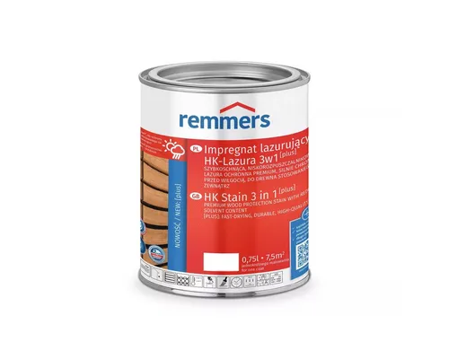 Remmers HK-Lasur 3in1 Grey Protect - Premium Vergrauungslasur für außen - Lacke – Lösemittelreduzierte Holzlasur für außen, vereint Imprägnierung, Grundierung und Lasur in einem Produkt, ideal für langlebigen Holzschutz und natürliche Grautöne.