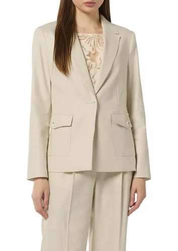comma Damen Blazer 8013, Größe 34 - Eleganter Blazer mit Reverskragen und aufgesetzter Tasche, ideal für Business und Freizeit. Regular Fit für optimalen Tragekomfort.