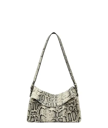 Liebeskind Sky II Schultertasche Leder 29 cm weiß - Die Schultertasche "Sky II" von Liebeskind verbindet Stil und Funktionalität. Mit ihrer hochwertigen Lederstruktur und praktischen Fächern ist sie ideal für modebewusste Damen, die Wert auf Qualität legen.