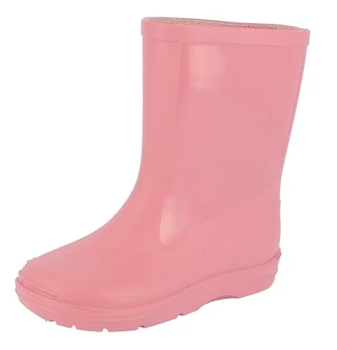 Beck Unisex Kinder Basic 486 Gummistiefel, Pink, 34 EU - Gummistiefel für Kinder in fröhlichem Pink, wasserdicht und ideal für nasse Tage im Freien.