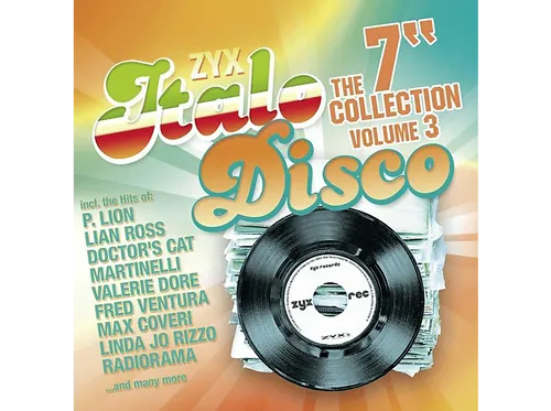 Italo CD Zyx Italo Disco The 7"Collection Vol.3 von Various Artists 2CDs