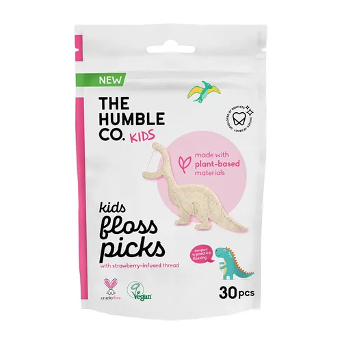 The Humble Co. Kids Floss Picks – Zahnseidesticks für Kinder