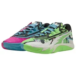 Puma Hallen-Indoorschuhe Scoot Zeros II NBA 2K für Herren - Die Puma Scoot Zeros II NBA 2K Hallenschuhe kombinieren sportliches Design mit urbanem Style. Ideal für Basketball und den Alltag, bieten sie hohen Tragekomfort durch sorgfältig ausgewählte Materialien.