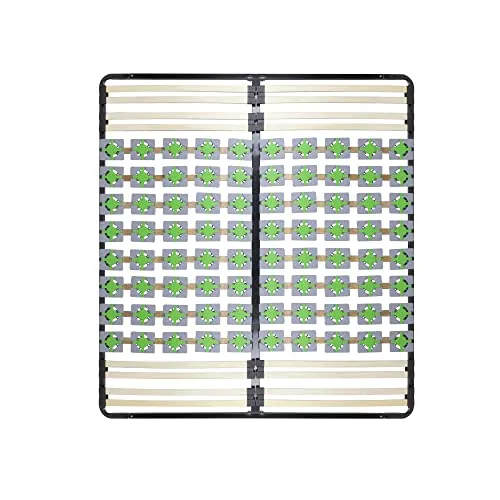i-flair Tellerlattenrost 200x200 cm - Ergonomischer Lattenrahmen mit Tellerfedern - Erleben Sie optimalen Schlafkomfort mit dem i-flair Tellerlattenrost 200x200 cm. Der stabile Lattenrahmen passt sich flexibel an alle Matratzen an und sorgt für eine ideale Unterstützung der Wirbelsäule. Ideal für verschiedene Betten und Anwendungen.