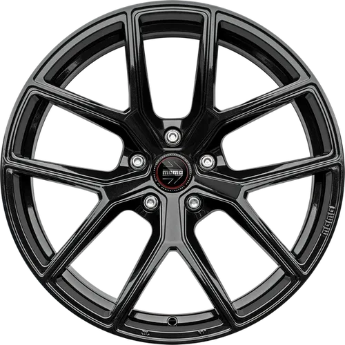 Alufelge Momo RF-01 8,5x19 - Alufelge Momo RF-01, 8,5x19, 5x112 ET 47, mit edlem Stardust Glossy Black Finish für einen sportlichen Look und verbesserte Fahrdynamik.