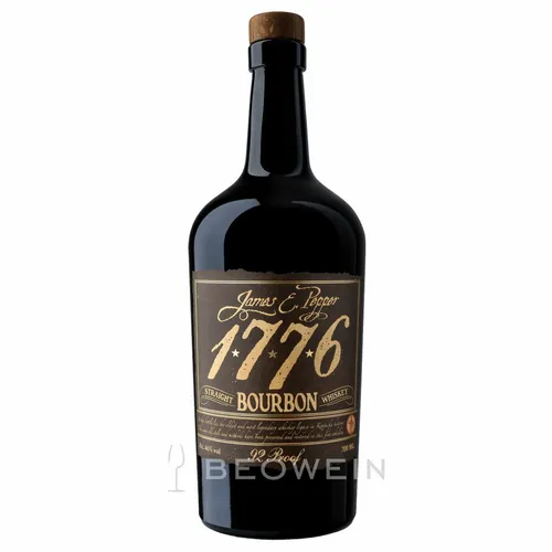 Bourbon Whiskey 46,0 % vol 0,7 Liter 1776 - Spirituosen, Schnaps & Likör - Einzigartiger Bourbon Whiskey, inspiriert von der Amerikanischen Revolution, mit einem intensiven Geschmack und einer reichen Geschichte.