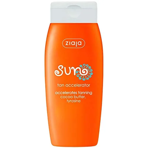 Ziaja Sun Bräunungsaktivator mit Kakaobutter 150 ml - Ziaja Sun, 150 ml, Pre-Sun Pflege für Damen, unterstützt den Bräunungsprozess und spendet intensive Feuchtigkeit für ein strahlendes Hautbild.