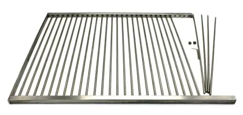 Enders Monroe Pro 4 SIK Turbo Grillrost 69 x 43 cm - Hochwertiger, zerlegbarer Edelstahl Grillrost für Enders Monroe Pro 4 SIK Turbo. Massive 6 mm Auflagestäbe garantieren Stabilität und Langlebigkeit.