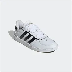 ADIDAS SPORTSWEAR BREAKNET SLEEK Sneaker, Gr. 40, schwarz-weiß - Sneaker für sportlichen Style mit konturierter Silhouette und strapazierfähigem Synthetikleder. Ideal für lässige Outfits und bequem durch atmungsaktive Perforationen.