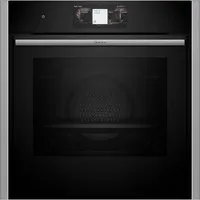 Neff B54CR31N0 Backofen – Slide & Hide® Edelstahl N70 - Energieeffizienter Backofen (EEK: A+) mit 71 L Garraum und innovativer Slide & Hide® Funktion für müheloses Öffnen und Schließen.