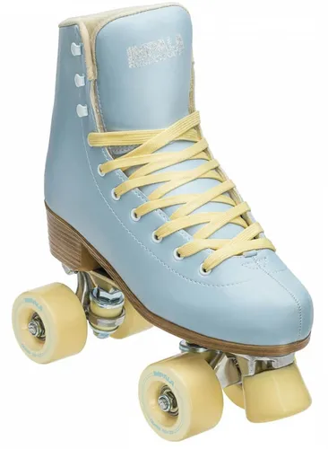 IMPALA QUAD SKATE Rollschuh sky blue/yellow - 38 - Inliner Rollschuh für Einsteiger und Fortgeschrittene, mit gepolstertem Schaft für hohen Komfort und strapazierfähigem, wasserdichtem Stiefel für optimalen Halt.
