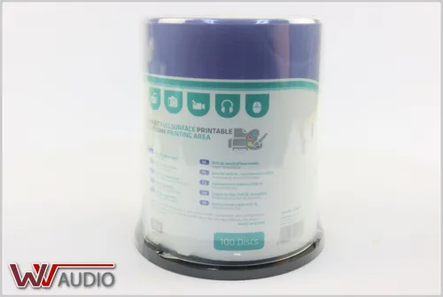 MediaRange DVD+R Double Layer 8.5GB - 8x Schreibgeschwindigkeit - Rohlinge: 8.5GB Kapazität, 8-fache Schreibgeschwindigkeit und vollflächig bedruckbare Oberfläche in praktischer 100er Cakebox.