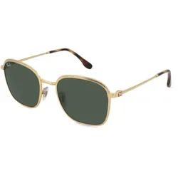 Ray-Ban RB3720 Unisex-Sonnenbrille Vollrand Quadratisch Metall-Gestell, gold