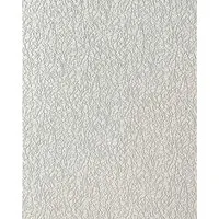 EDEM 206-40 Dekorative Vinyl-Schaum-Tapete Weiß crash Putz Optik 7,95 qm 15 m 15,00 m x 0,53 m 7,95 m2 Weiß