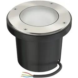 ledscom.de Bodeneinbauleuchte BOFU für außen, IP67, schwenkbar, Edelstahl, rund, 150mm Ø - Robuste Bodeneinbauleuchte aus Edelstahl für Außenbereiche. Sie ist begeh- und befahrbar sowie IP67 geschützt. Gestalten Sie mit der schwenkbaren Leuchte individuelle Lichtakzente in Ihrem Garten.