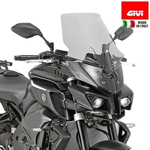 GIVI D2129S Motorrad- Windschild Pronto zum Montaggio für Yamaha MT10 2016-2021