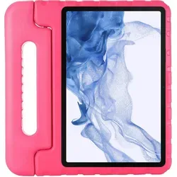 Just in Case Kids Cover für Samsung Galaxy Tab S9/S9 FE – Rosa - Schützende Schutzhülle für das Samsung Galaxy Tab S9/S9 FE, ideal für Kinder. Robustes Design und kinderfreundliche Farben bieten sicheren Halt und Schutz für den täglichen Gebrauch.