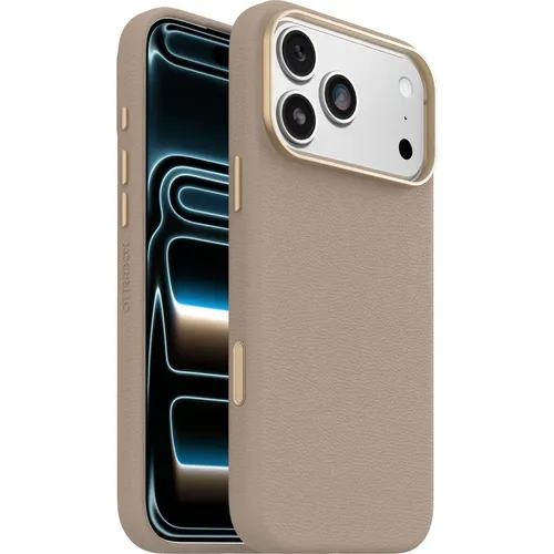 OtterBox Symmetry Cactus Leather Camera Control für iPhone 17 Pro Max - Stylisches Handycover aus Kaktusleder, kompatibel mit MagSafe, bietet optimalen Schutz und einzigartigen Look für dein Apple iPhone 17 Pro Max.