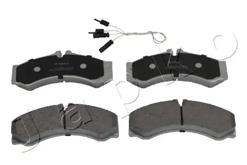 Japko Bremsbelagsatz 500540, Scheibenbremse - Bremsscheiben mit hoher Bremsleistung und optimierter Wärmeableitung für sicheres Fahren und lange Lebensdauer.