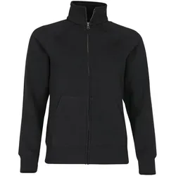 Fruit of the Loom Sweatjacke Premium Sweat Jacket Lady-Fit schwarz XL (42)