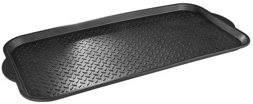Walser Antirutschmatte Safetray - Vielseitige Abtropfmatte für Auto und Haushalt - Maximaler Schutz mit der Walser Antirutschmatte Safetray: Die wasserdichte Kunststoffwanne (L 99x47x3 cm) schützt vor Feuchtigkeit und Verschmutzung und ist ideal für Kofferraum, Garage oder als Napfunterlage.