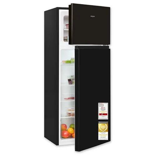 Exquisit Kühl-Gefrier-Kombination KGC5270-45-010E - Kühlschrank mit 206 Litern, 4-Sterne-Gefrierfach für optimale Lagerung, wechselbarer Türanschlag und individuelle Temperaturregelung für maximale Flexibilität.