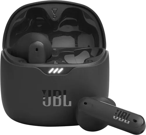 JBL Tune Flex TWS - Wasserdichte True-Wireless In-Ear-Kopfhörer mit Noise-Cancelling, 32h Akkulaufzeit und JBL Pure Bass Sound in Schwarz