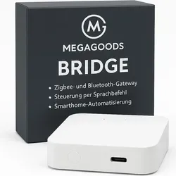 Tuya ZigBee Bluetooth Gateway Hub für Smart Home - Intelligente Smart Home Bridge mit Sprachsteuerung für Alexa und Google Home. Flexibel einsetzbar zur komfortablen Heizungssteuerung und individuellen Anpassung der Raumtemperatur.