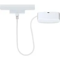 Paulmann 95644 Hochvolt-Schienensystem-Komponente Einspeiser Signal-Weiß - Zubehör für Leuchten, flexible Kabeleinspeisung in Signalweiß für individuelles 230 Volt URail Schienensystem, geeignet für LED und Halogen Leuchten.
