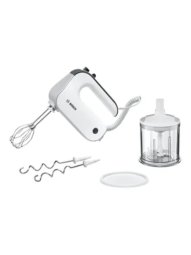 Handmixer Styline MFQ4850 - 575 W - Mixer mit 575 Watt, 5 Geschwindigkeitsstufen und Turbofunktion für müheloses Kochen und Backen. Spülmaschinenfeste Zubehörteile sparen Zeit in der Küche.