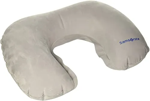 Samsonite Global Travel Accessories - Inflatable Reisekissen, 36 cm, 1 Liter, Graphite