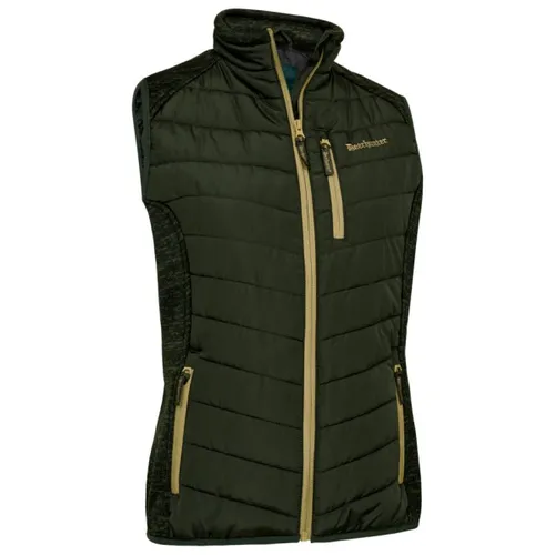 Deerhunter - Damen Moor Padded Waistcoat - Kunstfaserweste Gr 44 oliv - Isolierende Kunstfaserweste in Oliv für Trekking und Wandern. Größe 44, ideal für kühle Tage. Hergestellt aus 100% Polyester für besten Tragekomfort. Entdecken Sie weitere Produkte von Deerhunter bei Bergfreunde.de!