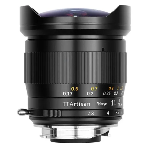 TTArtisan 2.8/11mm Fisheye Objektiv für Nikon Z - Objektiv für Vollformat mit 180° Sichtfeld, ideal für kreative Weitwinkelaufnahmen und beeindruckende Perspektiven.