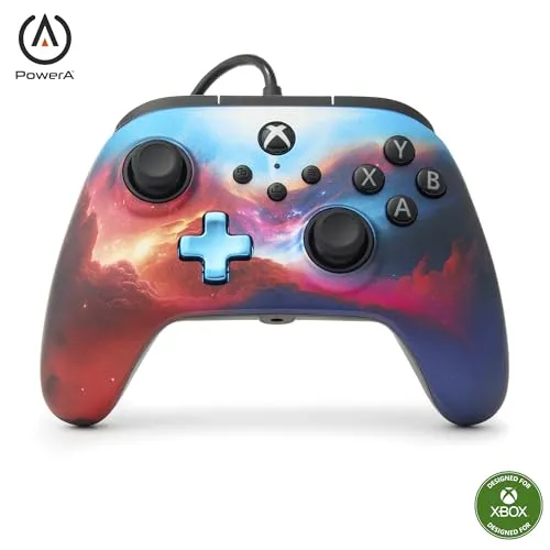 PowerA Advantage Wired Controller für Xbox Series X|S und Windows 10/11 - Epoch Anomaly, Gamepad, Schnurgebundener Videogamecontroller, Gaming Controller, USB-C