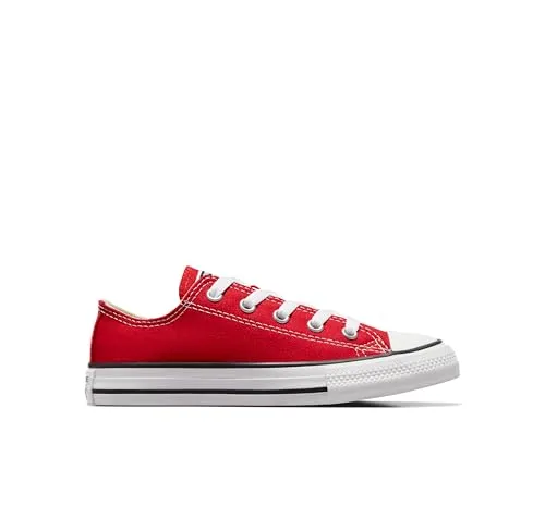Converse Chuck Taylor All Star Season Ox, Unisex Sneaker in Rot, 29 EU - Sneaker mit strapazierfähigem Obermaterial und weicher Schaumstoffpolsterung für ultimativen Komfort und klassischen Stil, ideal für Freizeit und Sport.