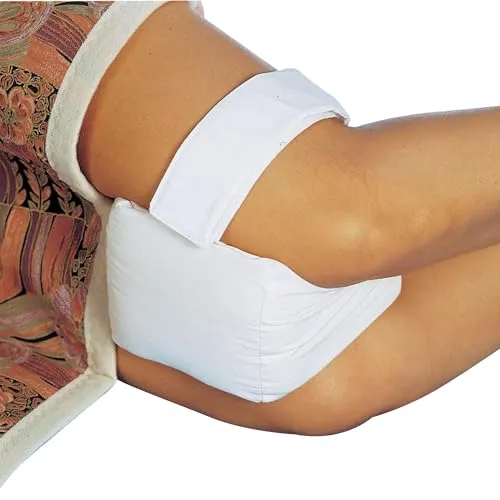 MedoVital Kniekissen Weiss - Drogerie & Körperpflege - Ergonomisches Kniekissen mit Klettverschluss für optimalen Schlafkomfort und Unterstützung der Wirbelsäule.