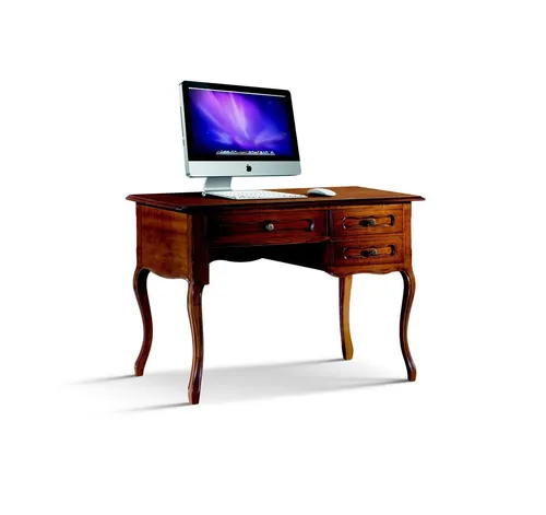 Italienische Klassisches Holz Möbel Luxus Schreibtisch Büromöbel Stil Barock Neu