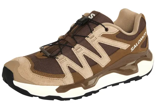 Sneaker SALOMON "XC ROAM LTR" - Sportlich und bequem in Größe 48 - Laufschuhe mit rutschfester Gummi-Laufsohle und strapazierfähigem Lederoberteil, ideal für Büro und Freizeit. Perfekte Anpassung durch Schnürung.
