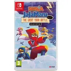 Ninja JaJaMaru: The Great Yokai Battle + Hell - Deluxe Edition - Nintendo Switch - Nintendo Switch-Spiel mit 6 legendären Plattform-Klassikern, inklusive dem erstmals kolorierten GameBoy-Titel von 1990. Ideal für Fans nostalgischer Abenteuer und neue Spieler.