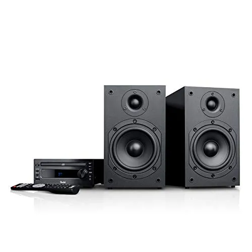 Teufel Kombo 11 Mini-Stereo-Anlage - Kompaktanlage in HiFi-Qualität mit starkem Bass und seidigen Höhen, Bluetooth für Streaming und DAB+ Radio, energieeffizient im EcoPower-Modus.
