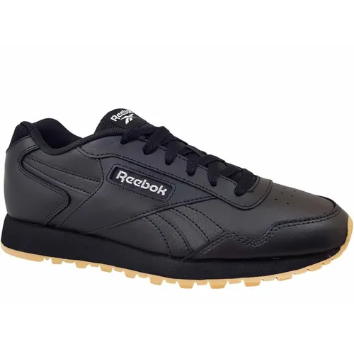 Reebok Unisex Glide Sneaker - Cblack Ftwwht Rbkg01, 41 EU - Damen-Sneaker mit gepolstertem Knöchelbereich, EVA-Zwischensohle für optimalen Komfort und stilvollem Logo-Aufdruck.