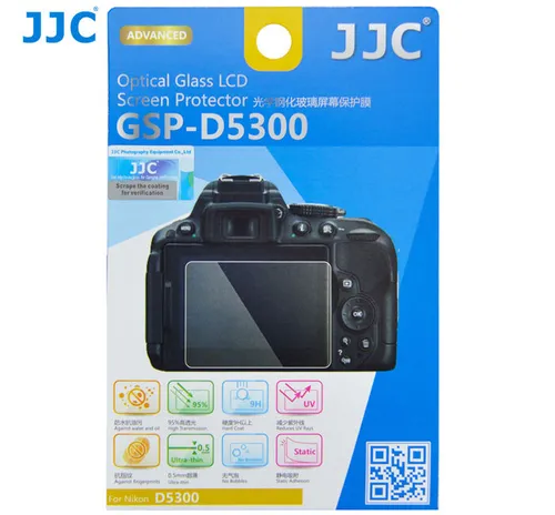 JJC GPS-D5300 optisches Glas LCD Screen Protector für NIKON D5300 D5500 D5600