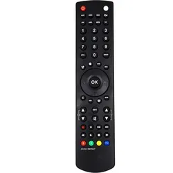 Ersatz Fernbedienung für   Telefunken  TV  T26K970LEDDVBC | T26X970LPT | T32R900 | - Schwarz