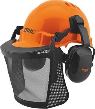 STIHL Helmset FUNCTION Basic - Kopfschutz mit Gehörschutz SNR 24, leicht und ideal für sicheres Arbeiten im Freien