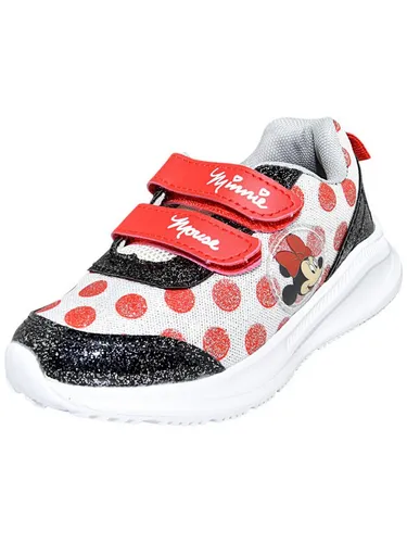 Cerdá Minnie Maus Sneaker für Mädchen mit Klettverschluss – Glitzernde Schuhe (Gr. 23 - 28 cm) - Die Cerdá Minnie Maus Sneaker für Mädchen vereinen Stil und Komfort. Mit glitzernder Oberfläche und praktischem Klettverschluss sind sie ideal für den Alltag und sorgen für einen sicheren Halt beim Spielen.