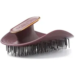 Manta Hair Brush Manta Burgundy – Die preisgekrönte Haarbürste - Filme – Die Manta Haarbürste mit Flexguard Technologie sorgt für glänzendes, gesundes Haar und ist für alle Haartypen geeignet, selbst für Haarverlängerungen.