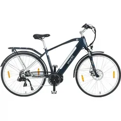 smartEC E-Bike Trekkingrad TrekX-MH 28 Zoll - E-Bike für Trekking mit 7-Gang Shimano Schaltung, 90 km Reichweite und 25 km/h Unterstützung – ideal für den Alltag und Ausflüge.