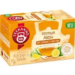 TEEKANNE Immun Aktiv Tee 32 g 18 Stück